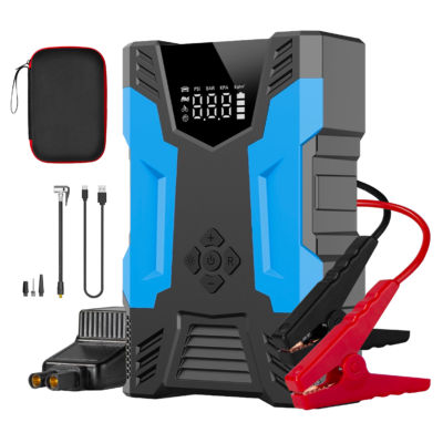 A23 2-in-1 Jump Starter with Built-In Air Hose | Industry-Trade Integrated Kit from Jump Starter Integrated Industry & Trade Enterprise